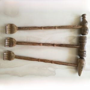 Búa Mát-xa Gỗ Đa Năng Búa Tập Thể Dục Búa Lưng Búa Chân Búa Toàn Thân Máy Mát-xa Bánh Xe Máy Mát-xa Cơ Học