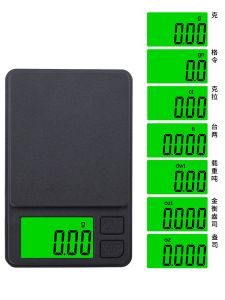 High-Precision Electronic Scale Small Precision Gram Weight Gold Jewelry Scale For Home Tea Scale Mini Balance Small Weigher Gram Measuring Scale
