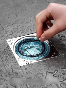 5/10pcs Disposable Floor Drain Sink Filter Hair Catcher Plastic Shower Drain Cover Anti-Clog Hair