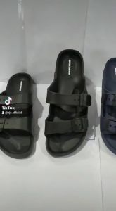 Sandal Skecher Pria Strap Terbaru Sendal Selop Pria Kekinian Sandal Slop Cowok Sendal Slide