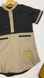 Chiciko Setelan Koko Anak Laki Laki Set Kurta Anak Usia 1 Sampai 12 Tahun Bahan Toyobo Fodu