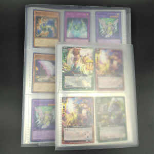 NEW Frosted transparent Cards Album Collection Folder Holder Binder Fit for Yugioh Pokemon Tcg Game Baseball star Photo Cards