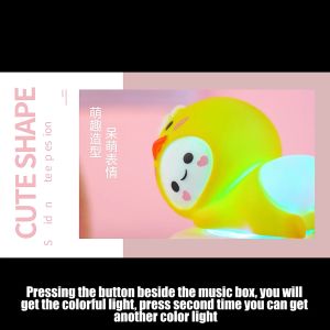 Amazthing Animal Style Music Box with Colorful Light Birthday Gift | Kotak Muzik Gaya Haiwan Hadiah