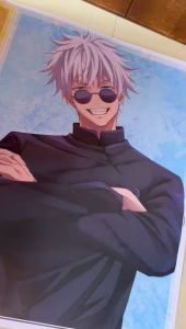 WALL STIKER STICKER DINDING WALLSTICKER ANIME JUJUTSU KAISEN GOJO AND GETO DEKORASI KAMAR ANAK COWOK CEWEK WALLPAPER ANIME TTD