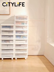 Citylife 5/7/9 Tier Multipurpose Cabinet Storage Drawers Makeup Clothes Rack Office Shelf Home Organizer