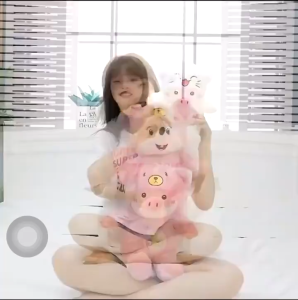 gấᴜ Bông Heo Pig Đội mũ gấᴜ Heo Mặc đồ gấᴜ Lông siêu Mịn K3T2
