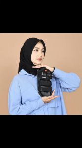 SPOILED Galbil 02 Black - Sandal Wanita Terbaru Traveling Korean Style Strap Adjustable