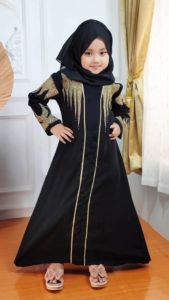 Galeri Abaya Arabian Anak Motif Dubai 445 Baju Gamis Abaya Turkey Anak Perempuan Couple Ibu Dan Anak 4 5 6 7 8 9 10 11 12 Tahun Terbaru 2024 slf boutique of abaya