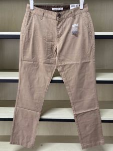 Baleno Mens Slim Fit Casual Pants Pure Cotton Lightweight Straight Leg Long Trousers Spring Summer New Arrival 88612029