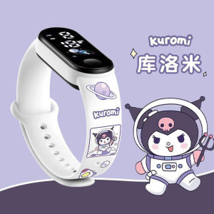 New Arrival Clow M Cinnamoroll Babycinnamoroll Student Watch Female Student Ins Style Good-looking Luminous Time Childrens Bracelet