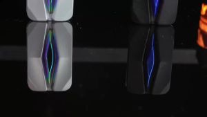 Future Punk Style EDC Fidget Slider Push Fidget Toy Fashion Metal Stress Relief Toy Fun Office Relaxation Gadget ADHD Tools