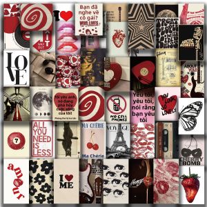 50 Miếng Dán Graffiti Vui Nhộn Dành Cho Nữ Chất Liệu Vinyl Chống Nước Dùng Cho Bình Nước Laptop Sổ Lưu Niệm Ván Trượt - Dành Cho Nhóm Tuổi Từ 14 Tuổi Trở Lên