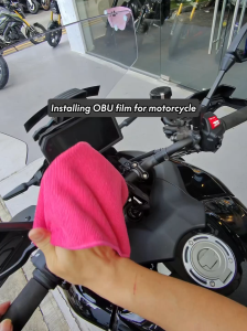 Motorcycle OBU Gloss or Matte Anti Glare Screen Protector (Bulk)