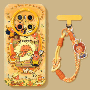 Huawei Mate70 60 pro 50 40 Silicone Phone Case Full Cover Protection Womens Style with Bracelet Compatible with New Models