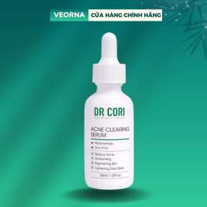 Serum Dr Cori Clearing Acne Kiềm Dầu Cấp Ẩm Cho Da Dầu Mụn | - Kiềm dầu giảm mụn | - Điều trị da dầu mụn dưỡng ẩm sáng da | - 30ml/1.0 fl oz