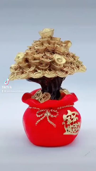 Wealth and Good Luck Feng Shui Money Tree for Bedroom Living Room Shop Car  Wealth Luck Lazada PH