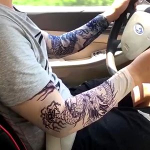 Bao Tay Giả Săm Tattoo - Găng Tay Tattoo Hình Săm ESTLA