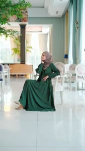 [LAST STOCK] Gamis AIKO Dress by EMKA HIJAB GAMIS CRINKLE/CRINKEL