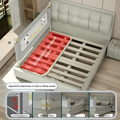 Loolecondera | No-drill Adjustable U-shaped Baby Bed Guardrail