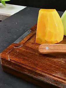 Multifunctional Rustproof Stainless Steel Peeler with Wooden Handle - Fruit Vegetable Peeler & Slicer Smooth Durable Operation