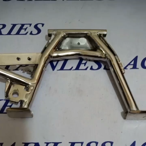 Motorcycle Center Stand with Spring Honda for Click v1 v2 v3 Plating Material Made in Thailand