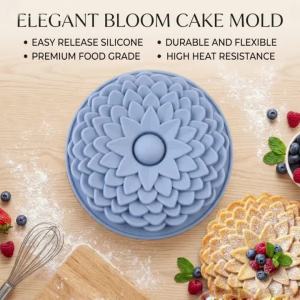 Khuôn Nướng Bánh Hình Hoa Hướng Dương Bằng Silicon Khuôn Bánh Mì Tròn Khuôn Bánh Gato Thân Thiện Với Môi Trường An Toàn Khi Sử Dụng Trong Lò Nướng Dụng Cụ Làm Bánh Truffle