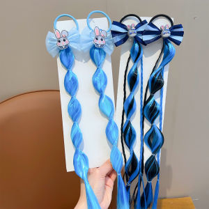 ENEN | Blue Bow Streamer Girls Hairstyle Accessory Headwear