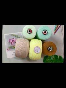 Yarn - Sợi Linen Silk | Linen Lụa - Sợi Chập | Sợi cỡ 0.8mm | Đan móc áo váy mùa hè | Terri Store