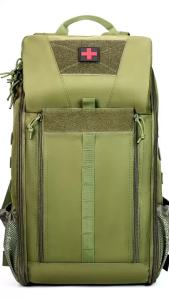 First Aid Kit 40L Waterproof Tactical Medical Backpack First Aid Bag for Hiking Trekking Hunting Fishing Camping Outdoor Sports