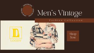 Kemeja Casual Pria 2022: Motif Abstrak Vintage FOLD.CO