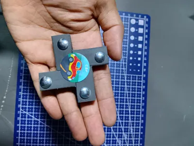gangsing viral penghapus pemadam spinner karakter mainan anak anak dan dewasa ready stok