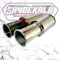 [COD] KNALPOT MOBIL RACING SPOON CHROME MURAH BERKUALITAS UNTUK SEMUA ...