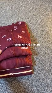 Cardigan Motif Lengan Panjang Premium
