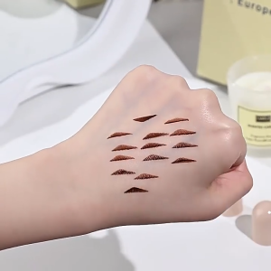 Eyeliner Stamp Double-head Molding Eyeliner Stamp Pen Non-smudge Quick-dry Waterproof Long Lasting