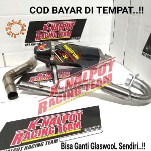KNALPOT NORIFUMI FUL CARBON KLX 150L BL BF DTRACKER CRF SUPERMOTO TRAIL MODIF RACING