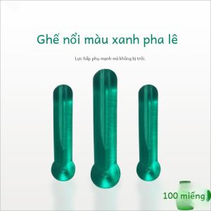 100 Chiếc Chống Rối Silicone Phao Câu Cá Ghế Cực Cỏ Thi Đấu Nhỏ Vô Hình Câu Cá Phụ Kiện