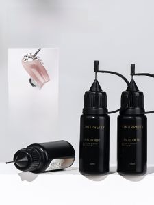 Trendy Nail Art UV Three-Dimensional Transparent Carved Crystal Glue High Hardness Mold Specialized Glue Disposable Transparent Phototherapy Plastic