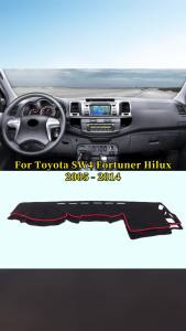 Car Dashboard Cover Sun Shade Accessories For Toyota Hilux SW4 Fortuner AN50 2005 2006 2007 2008 2009 2010 2011 2012 2013 2014