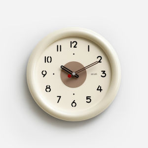 นาฬิกาติดผนังแบบเรียบง่ายหรูหรา นาฬิกาตั้งโต๊ะแบบมีกลไกขยับ ขนาดใหญ่ สำหรับห้องนั่งเล่น ไม่ต้องเจาะรู แบรนด์ MANDATA