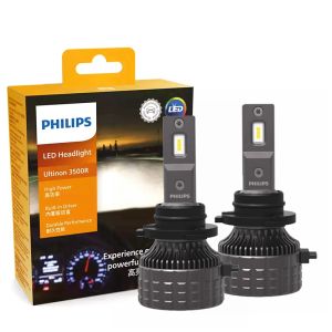 Philips | Philips H4 H7 LED Ultinon 3500R Car Head Lamp H11 HB3 HB4 HIR2 6500K Bright White 9005 9006 9012 30W Power Light Build In Driver