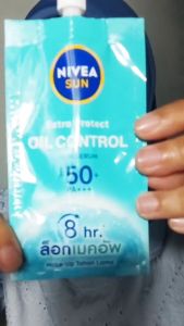 Nivea Sun Extra Protect Sun Serum SPF 50+ PA+++ 7ml I Sachet - AURA & OIL CONTROL