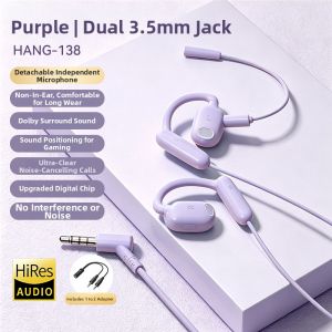 HANG | Comfortable Over-Ear Wired Earphones Type C 35mm