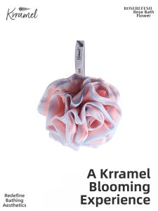 KRRAMEL | Rose Large Bath Sponge