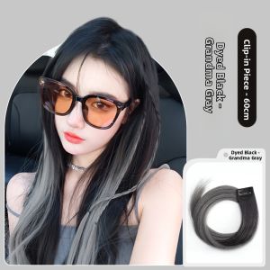 JUZITING | Colorful Highlighted Hair Extension Clips for Women