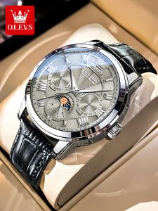 OLEVS | Đồng Hồ Đa Năng Chống Nước Phát Sáng Cho Nam