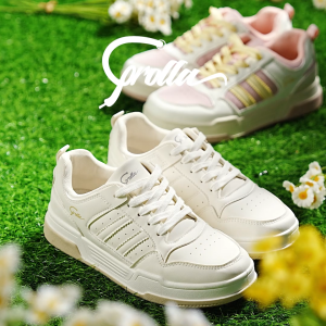 Corolla Candy Sepatu Olahraga Wanita Pelangi Bagus Nyaman Ringan Sneakers Kerja Outdoor Indoor Sekolah Warna Cokelat Merah Muda Biru