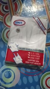 Pakayan Dalam Pria: Kaos Dalam Pria, Singlet, Kings Size, dan Ukuran M