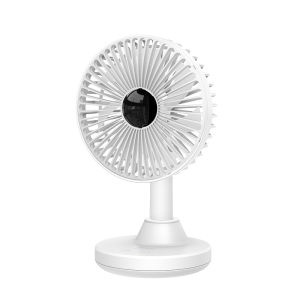ORICO Clip-on Desk USB Fan Small Office Summer Fan 360 Degree Rotation Cooling Perfect Strong Airflow Rechargeable