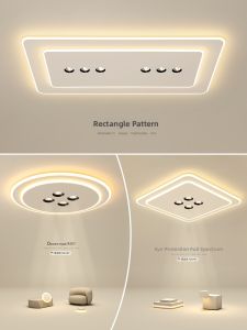 Elegant Minimalist Ceiling Light for Bedrooms and Living Rooms