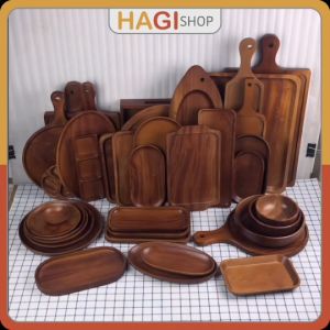 Khay Gỗ Màu Tối Xà Cừ Các Loại Nguyên Khối Decor Phong Cách Nhật Bản Kiểu Tối Giản Trưng Bày Đồ Ăn Cao Cấp Sang Trọng Khi Phục Vụ Trưng Bày Các Món Ăn Tiệc Lễ Nhà Hàng Quán Lẩu Cafe Trà Bánh Steak Sushi Đạo Cụ Chụp Ảnh Món Ăn Chuyên Nghiệp